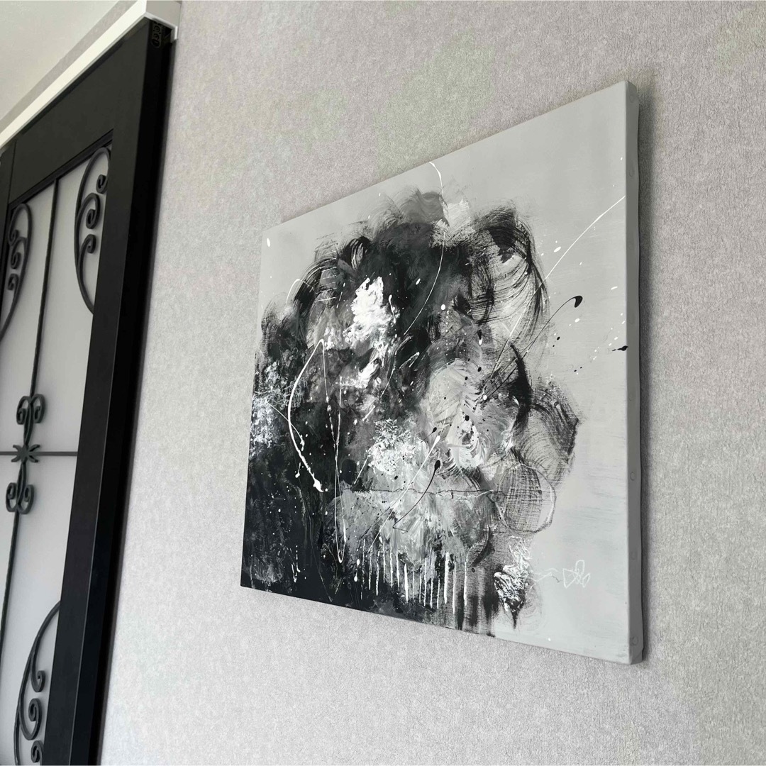 現代アート 53×45.5㎝ 大きめ モダン アートパネル インテリア 絵画