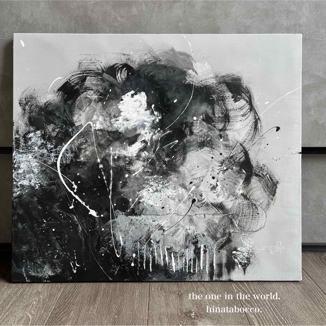 現代アート 53×45.5㎝ 大きめ モダン アートパネル インテリア 絵画の