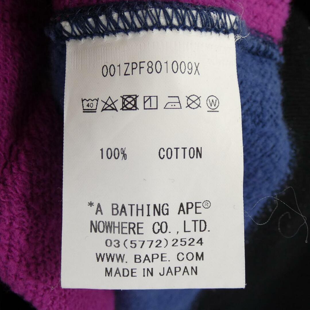 アベイシングエイプ A BATHING APE パーカー