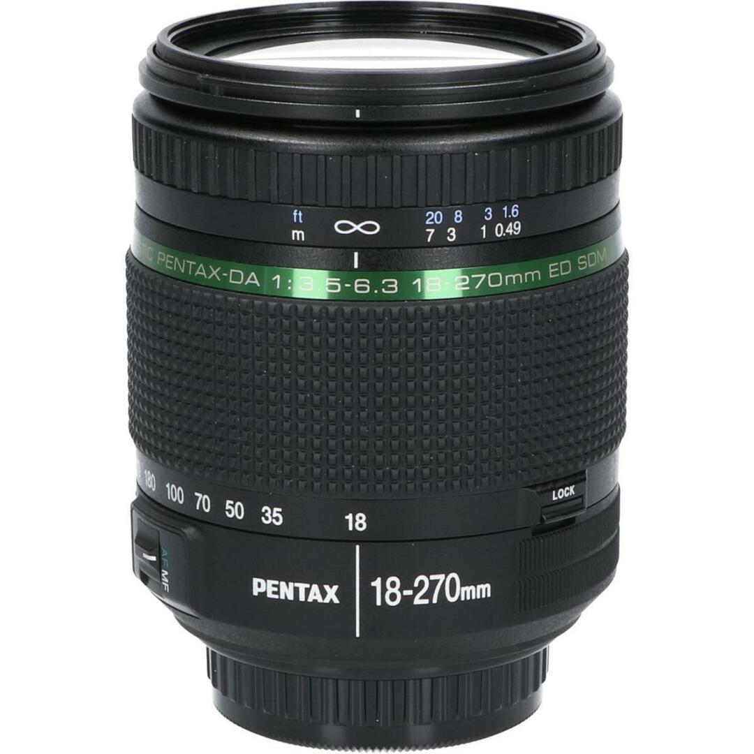 ＰＥＮＴＡＸ　ＤＡ１８－２７０ｍｍ　Ｆ３．５－６．３ＳＤＭ