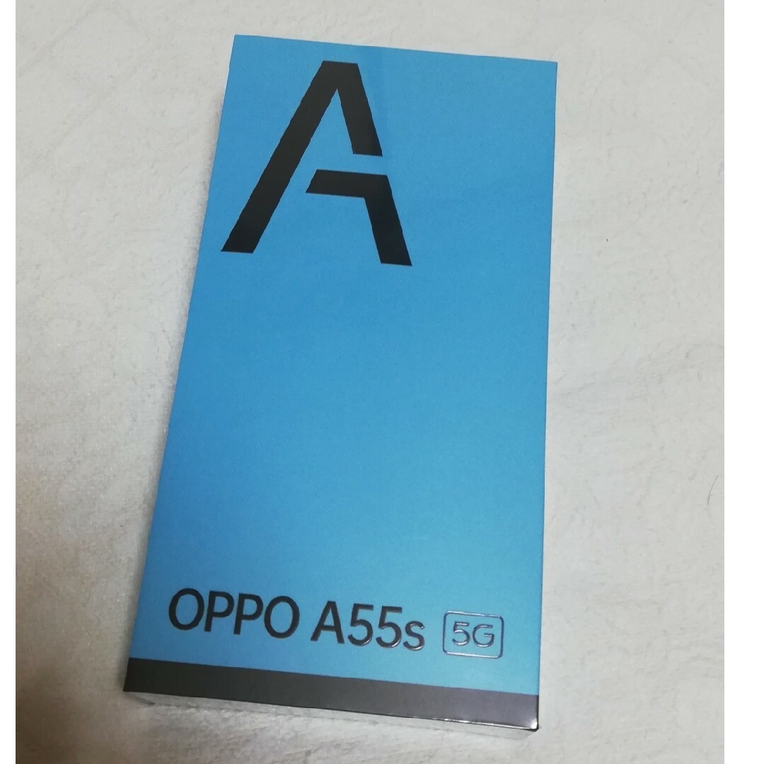 OPPO - 新品未使用 OPPO A55s 5G ブラック 本体 SIMフリー 黒の通販 by