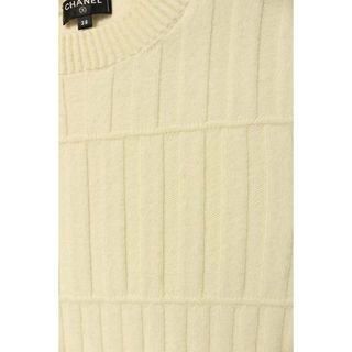 CHANEL - シャネル P59747 K07800 AW001 リブ切替ニットワンピース
