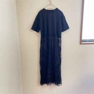 バースデーバッシュ(BIRTHDAY BASH)のsweat race one-piece.(ロングワンピース/マキシワンピース)