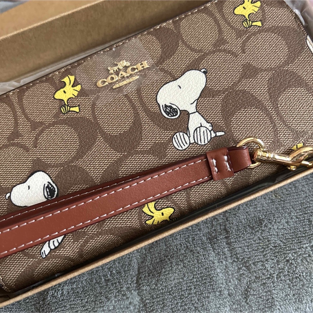 新品未使用　COACH コラボ SNOOPY 長財布