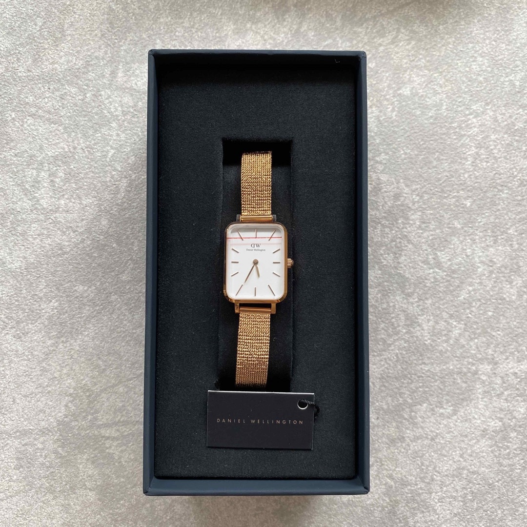 【美品】DANIEL WELLINGTON ダニエルウェリントン Quadro