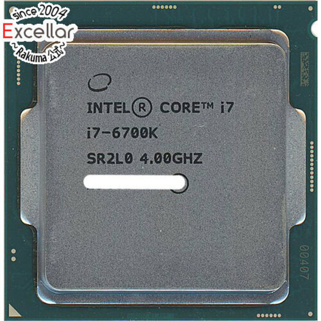 Core i7 6700K　4.0GHz 8M LGA1151 95W　SR2L0