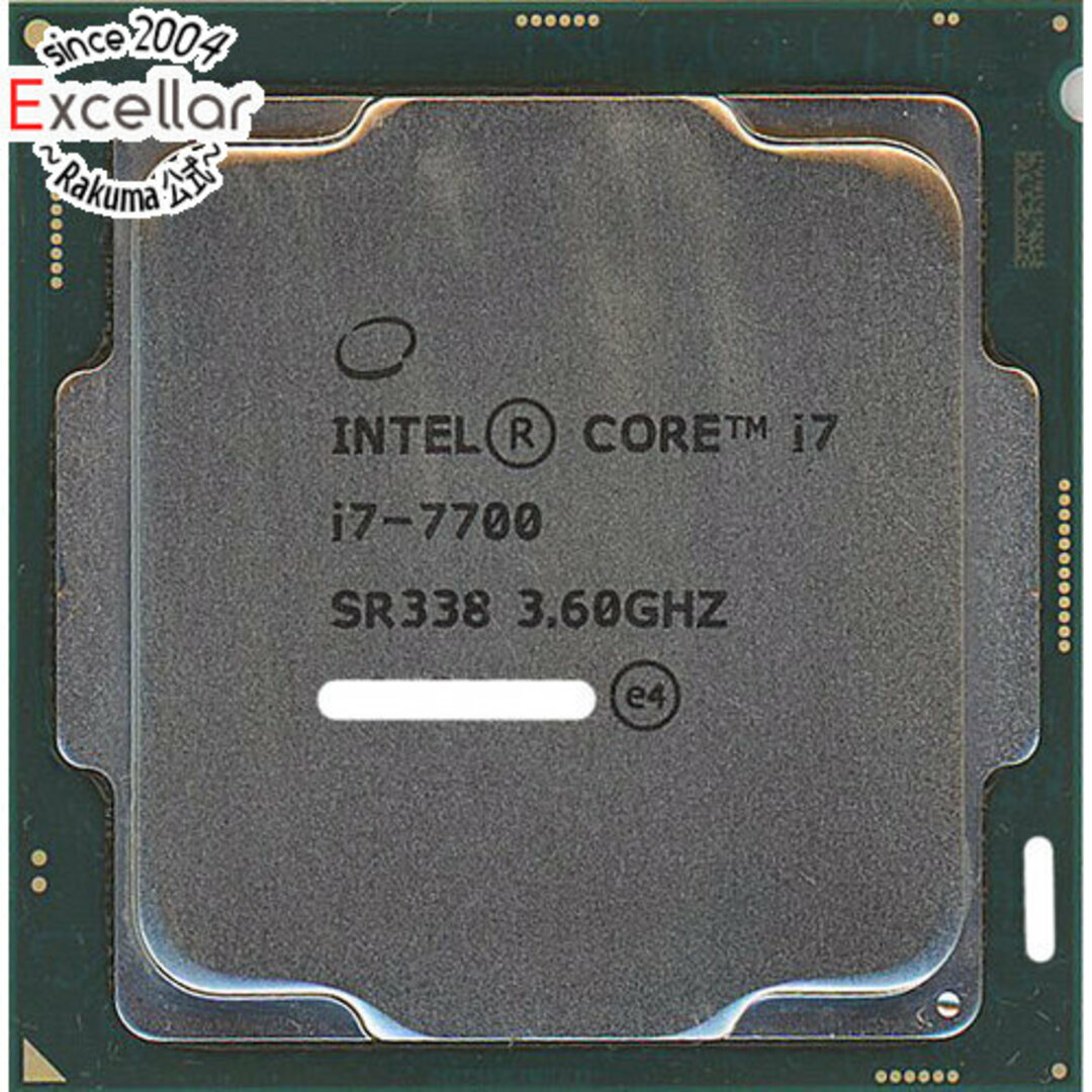 Core i7 7700　3.6GHz LGA1151 65W　SR338その他