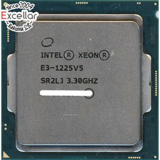 インテル(intel)のXeon E3-1225 v5　3.3GHz 80W LGA1151　SR2LJ(PCパーツ)