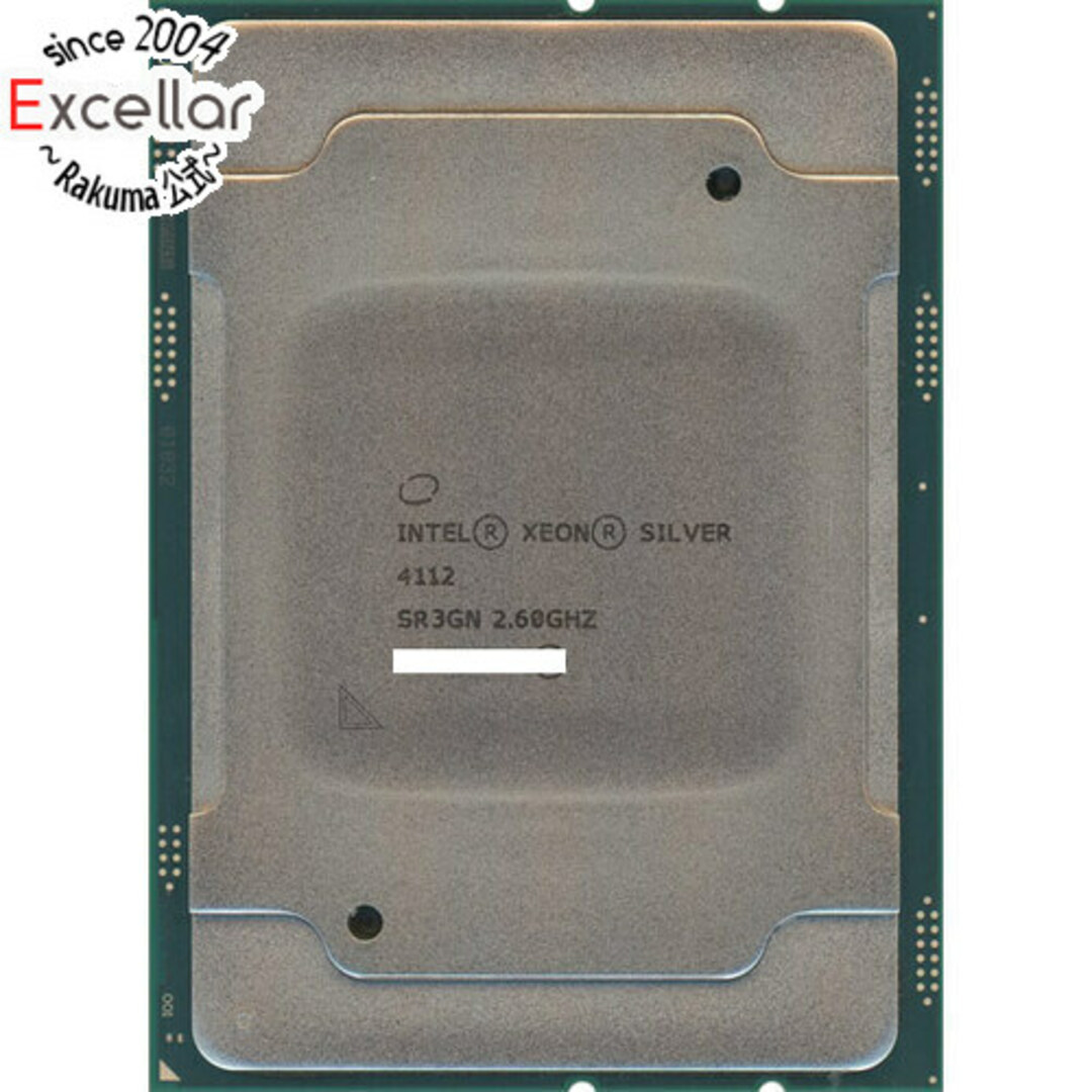intel(インテル)のXeon Silver 4112 2.6GHz 85W LGA3647 SR3GN スマホ/家電/カメラのPC/タブレット(PCパーツ)の商品写真