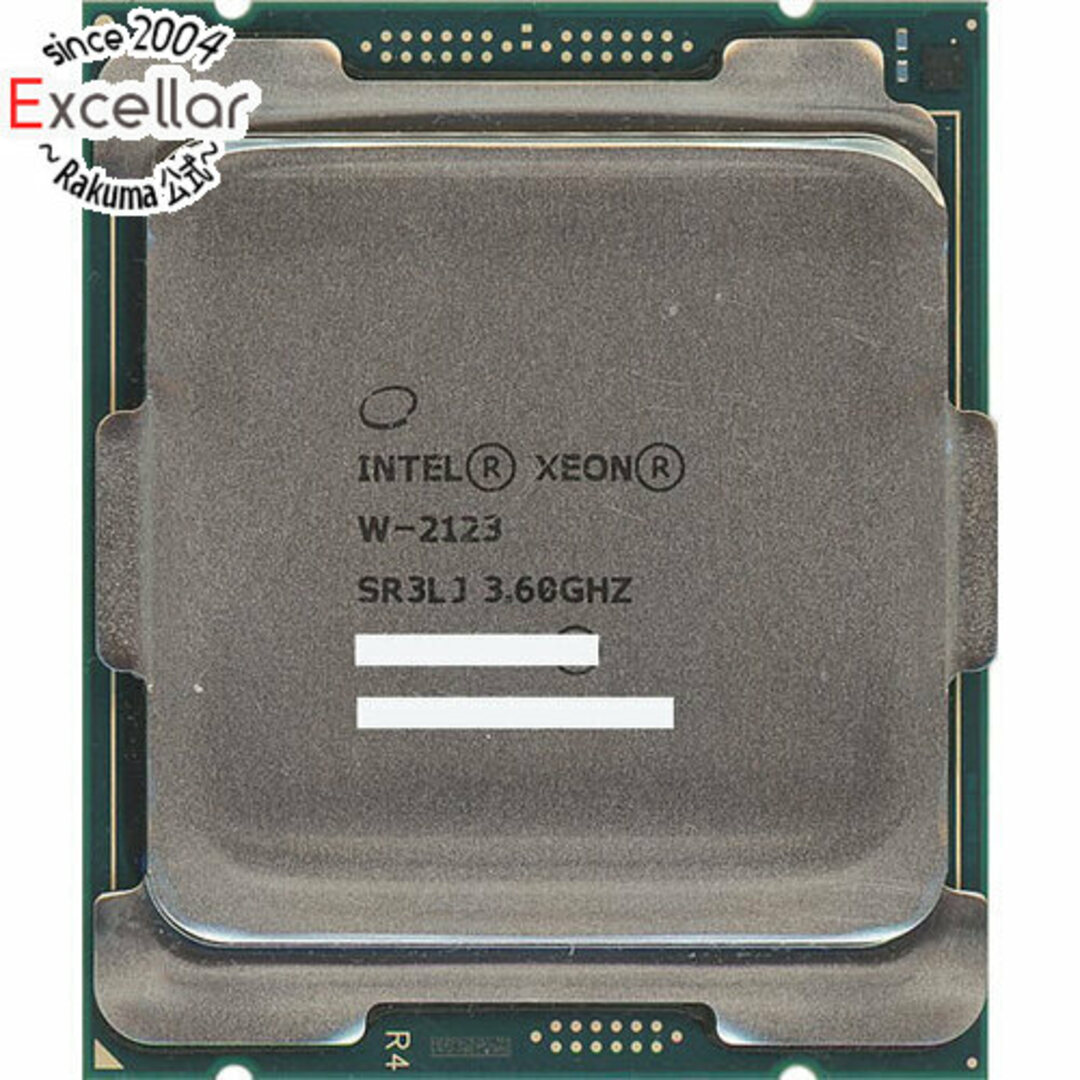 Intel Xeon W-2123　3.6GHz 8.25M LGA2066　SR3LJ