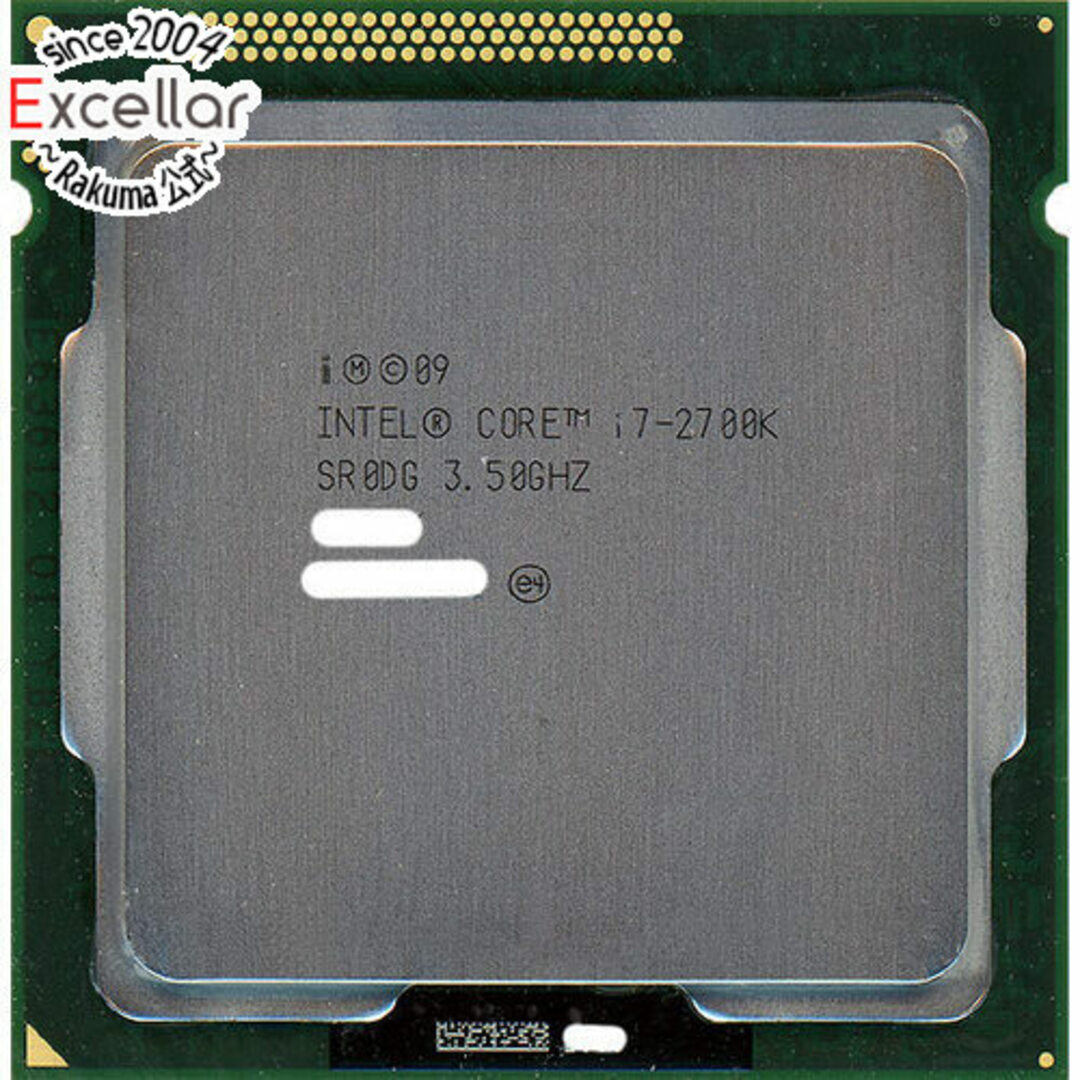 Core i7 2700K　3.5GHz LGA1155　SR0DG