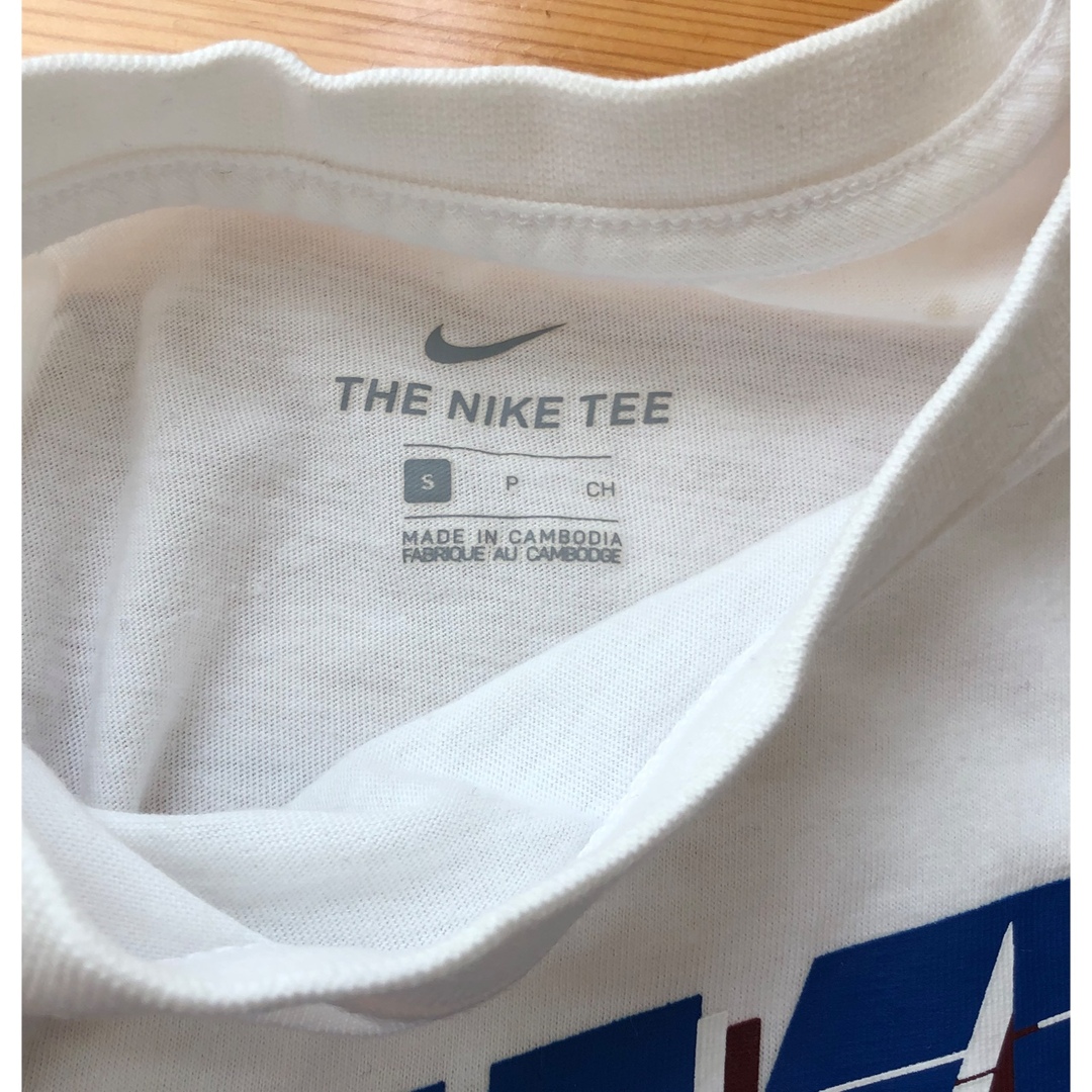 NIKE NIKE ロゴ半袖Tシャツ 140 Sの by ポチ's shop｜ナイキならラクマ