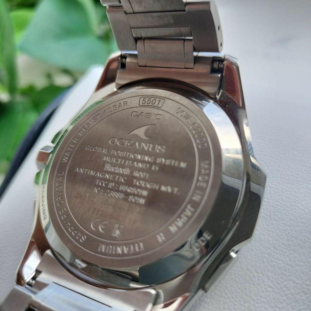 【美品】CASIO カシオ オシアナス OCW-G2000F-2AJF