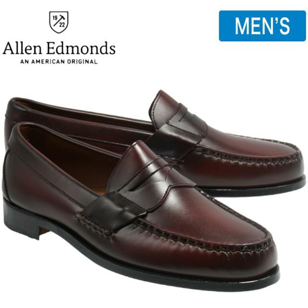 ドレス/ビジネス【全商品返品可】Allen Edmonds アレンエドモンズ WALDEN  ウォールデン 42477 BURGUNDY バーガンディー ワインレッド メンズ ローファー 3E