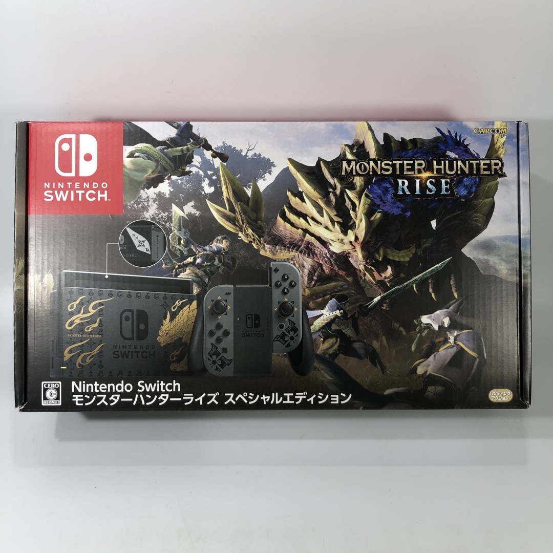 ゲームソフトゲーム機本体新品 任天堂スイッチ モンスターハンターライズ 本体