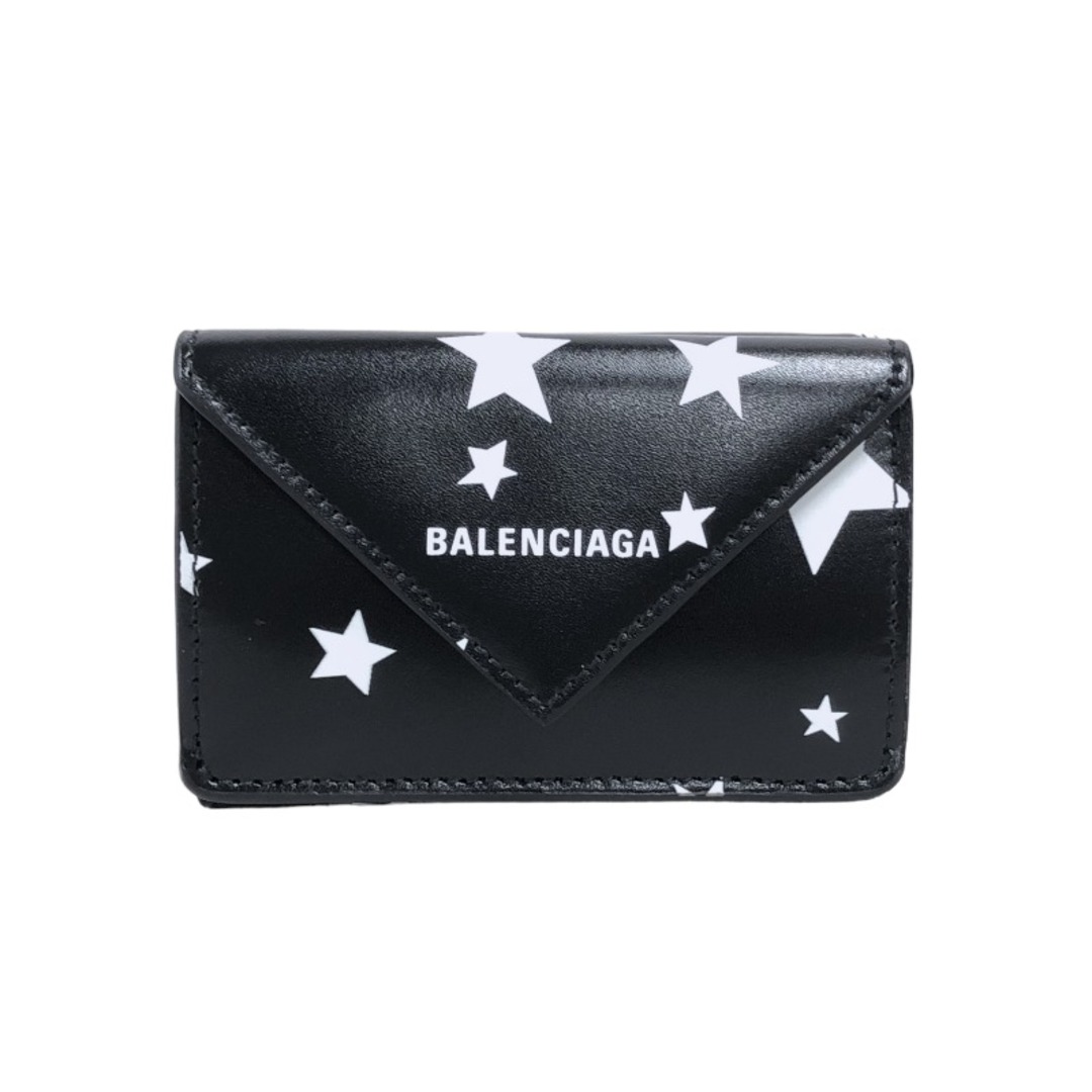 バレンシアガ BALENCIAGA 391446 レザー 三つ折り財布レディース