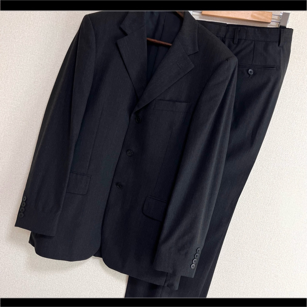 美品 Calvin Klein カルバンクライン スーツ セットアップ ブラック | フリマアプリ ラクマ