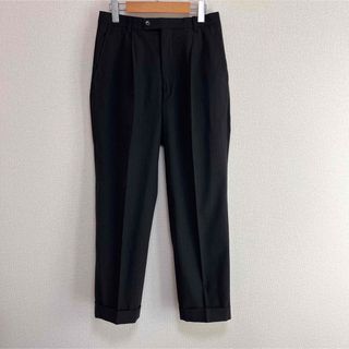 【美品】Calvin Klein スーツ セットアップ ネイビー 紺 L 光沢感