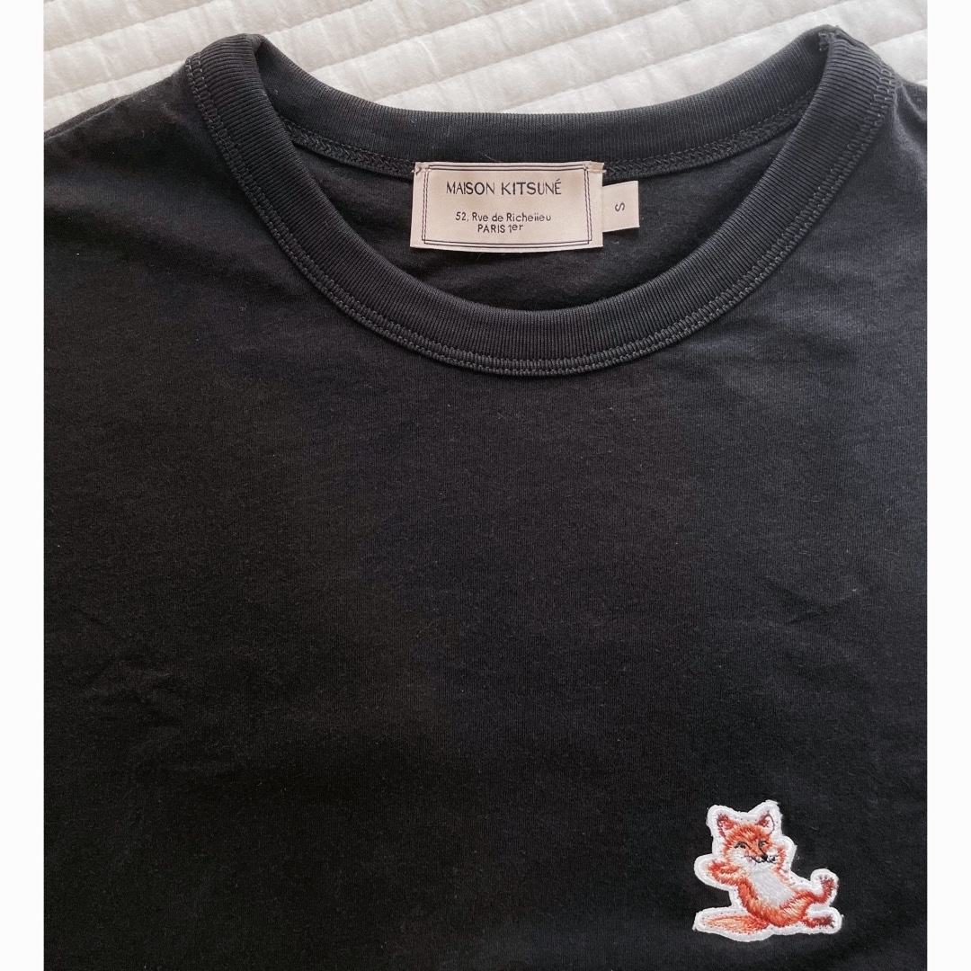 MAISON KITSUNE'(メゾンキツネ)の【お値下げ】MAISON KITSUNÉ メゾンキツネ　Tシャツ レディースのトップス(Tシャツ(半袖/袖なし))の商品写真