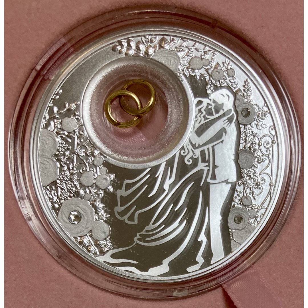 2020 ニウエ ウエディング・コイン 28.28g銀貨プルーフ 【１点限り】-