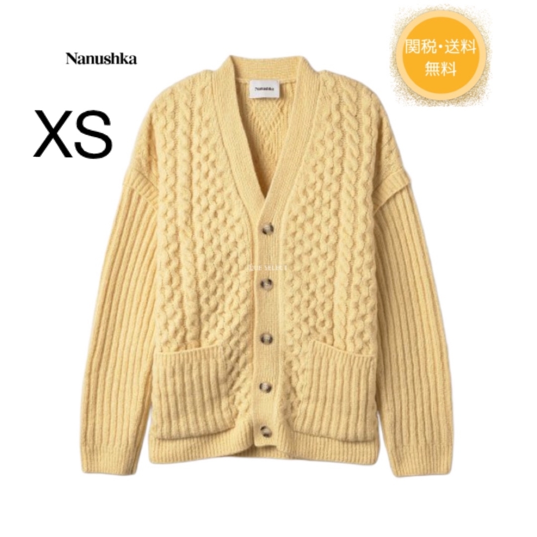 selectのNANUSHKA日本未発売　23SS NANUSHKA KNIT CARDIGAN