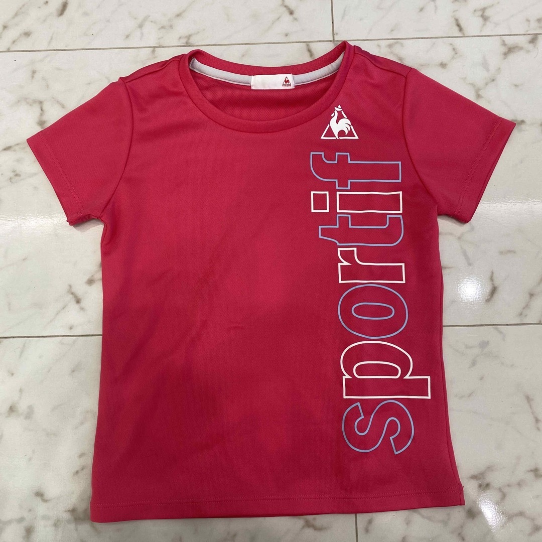 le coq sportif(ルコックスポルティフ)の[売り尽くし]ルコック☆Tシャツ！サラッと着れて動きやすい！ キッズ/ベビー/マタニティのキッズ服女の子用(90cm~)(Tシャツ/カットソー)の商品写真