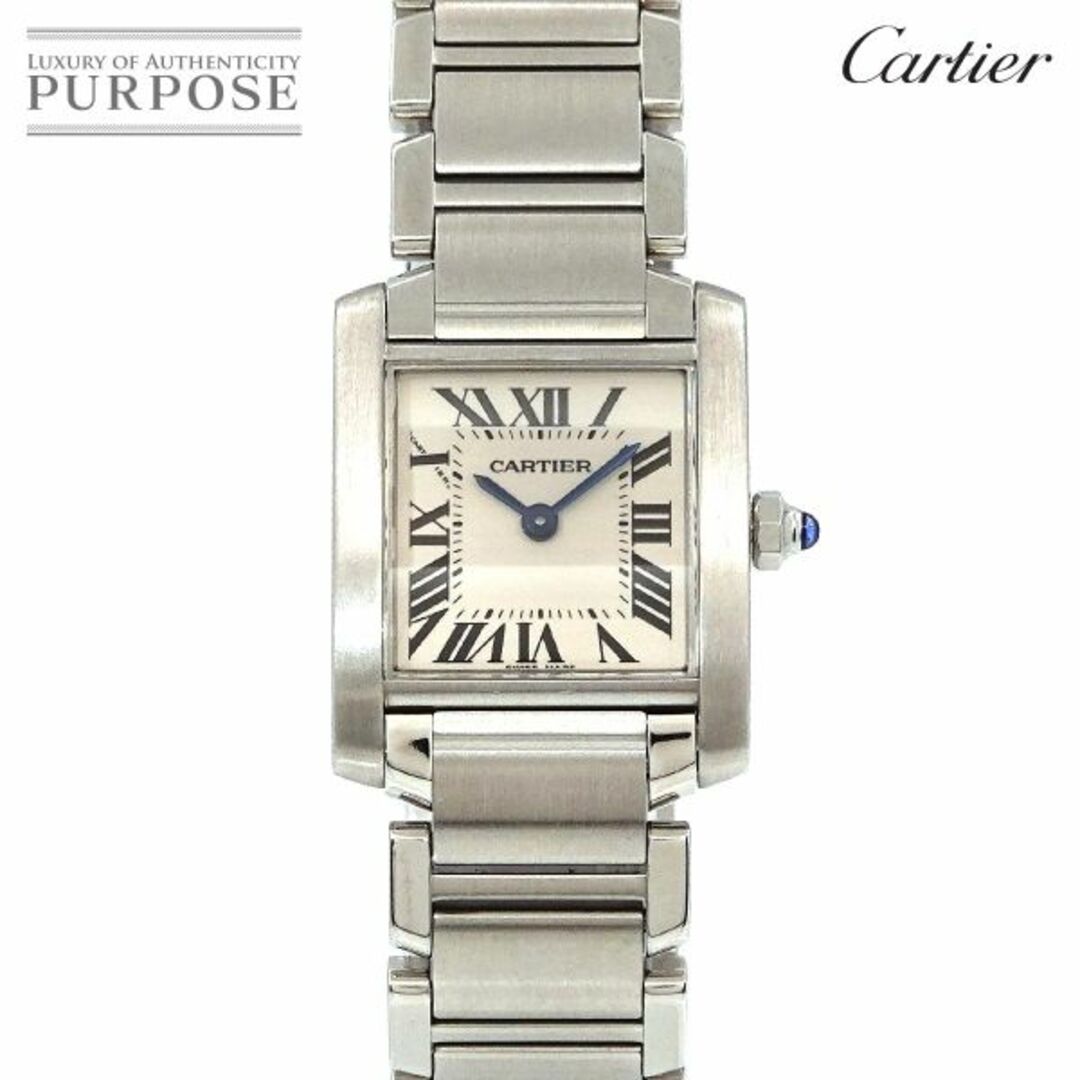 カルティエ Cartier タンクフランセーズSM W51008Q3 レディース 腕時計 クォーツ Tank Francaise VLP 90207931