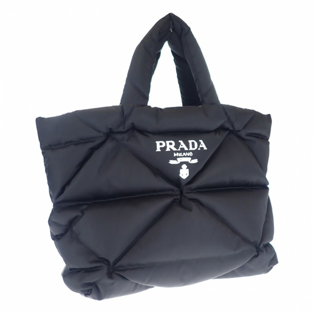 【SAランク】PRADA プラダ パデットナイロントート トートバッグ 2VG082 ブラック レディース トライアングルロゴ【ISEYA】