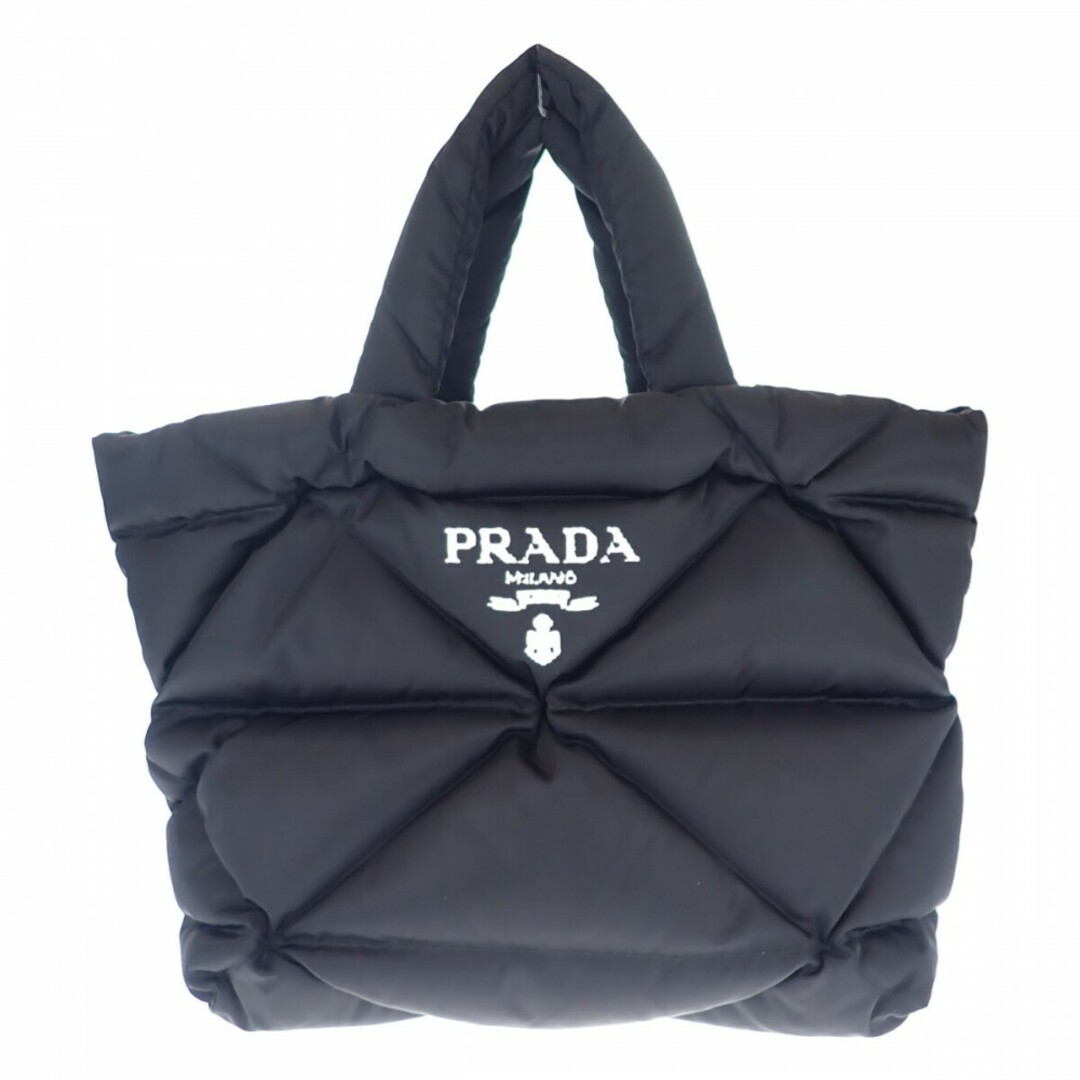 【SAランク】PRADA プラダ パデットナイロントート トートバッグ 2VG082 ブラック レディース トライアングルロゴ【ISEYA】