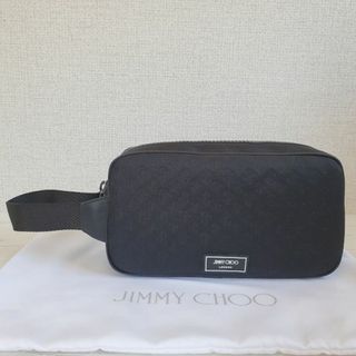 【新品・未使用】JimmyChoo DENYON　ナイロントラベルバッグ　黒