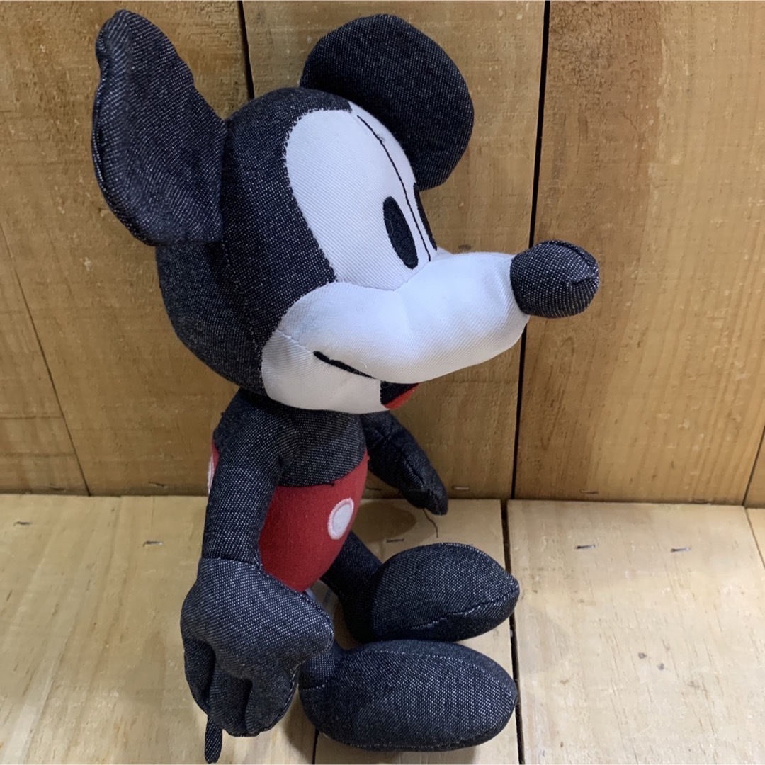 Disney - ミッキーマウス ぬいぐるみ アンティーク調 布製 Disney - ミッキーマウス ぬいぐるみ アンティーク調 布製
