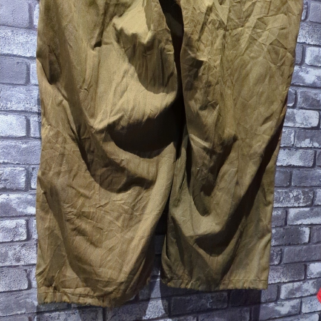 レアデザイン/輸入古着　ジャンプスーツ　米軍　つなぎオーバーオール　90s メンズのパンツ(サロペット/オーバーオール)の商品写真