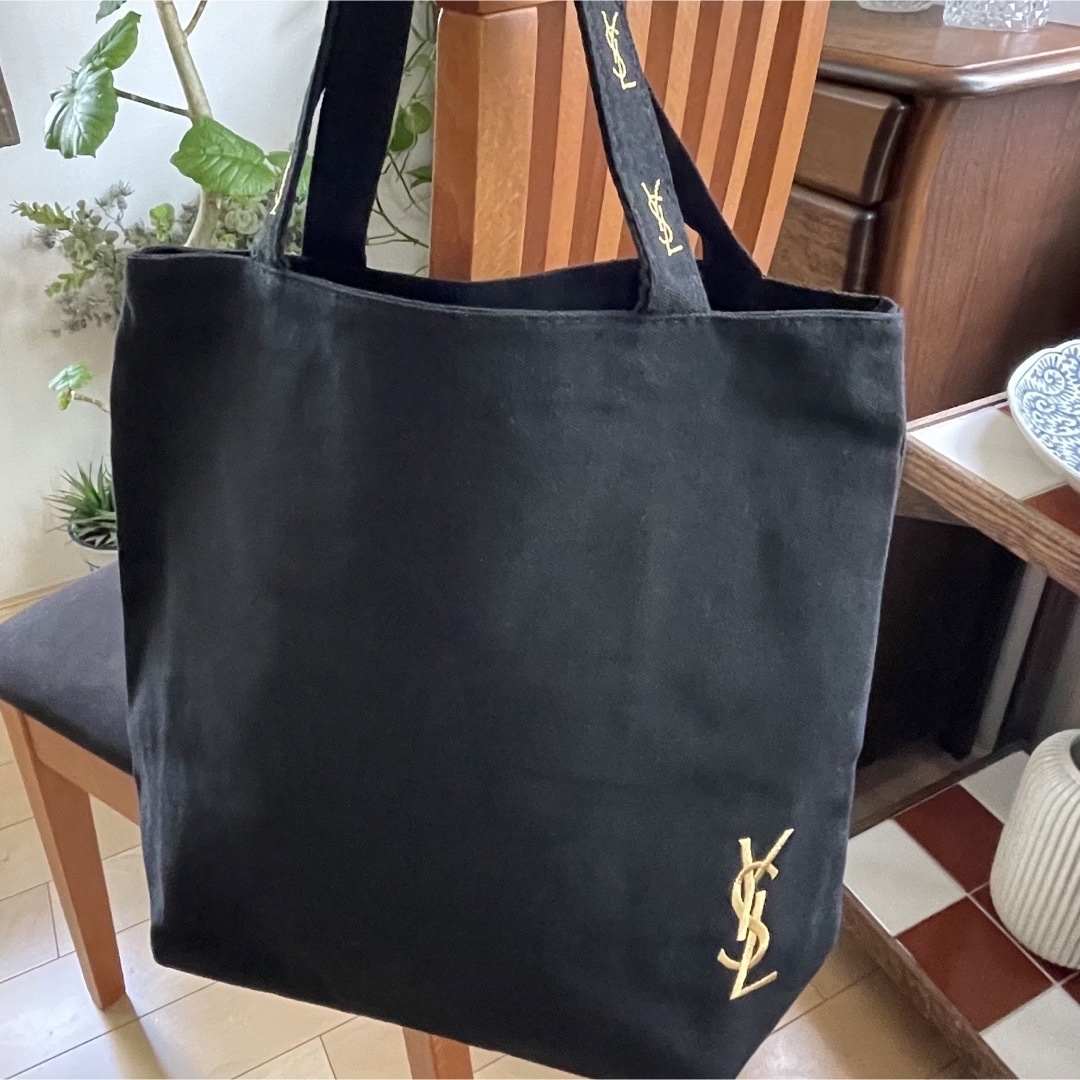 新品　YSL 希少　ブラック　ノベルティ　ショルダーバッグ　トート