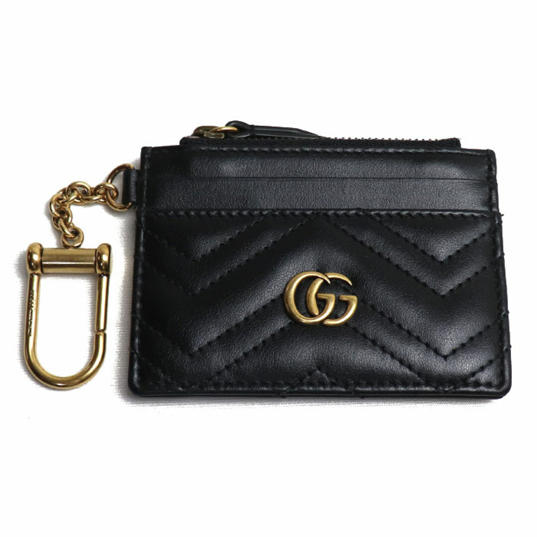 Gucci - GUCCI グッチ キーチェーン付き ウォレット コインケース GG