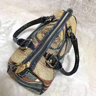 美品 GATTINON プラネタリウム 2way ミニボストン ショルダーバッグの ...