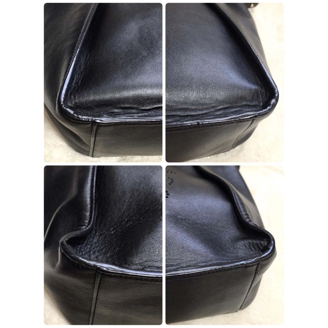STELLA McCARTNEY 2WAY ポーチ付き ハンドバッグ パンチング