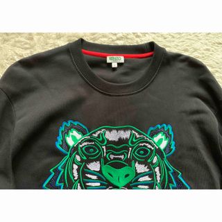 KENZO トレーナー スウェット 美品 F855SW1914XL 黒