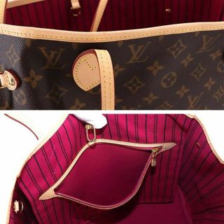 未使用 展示品 ルイ ヴィトン LOUIS VUITTON モノグラム ネヴァーフル MM トート バッグ ブラウン ピヴォワンヌ M41178 RFID VLP 90208452