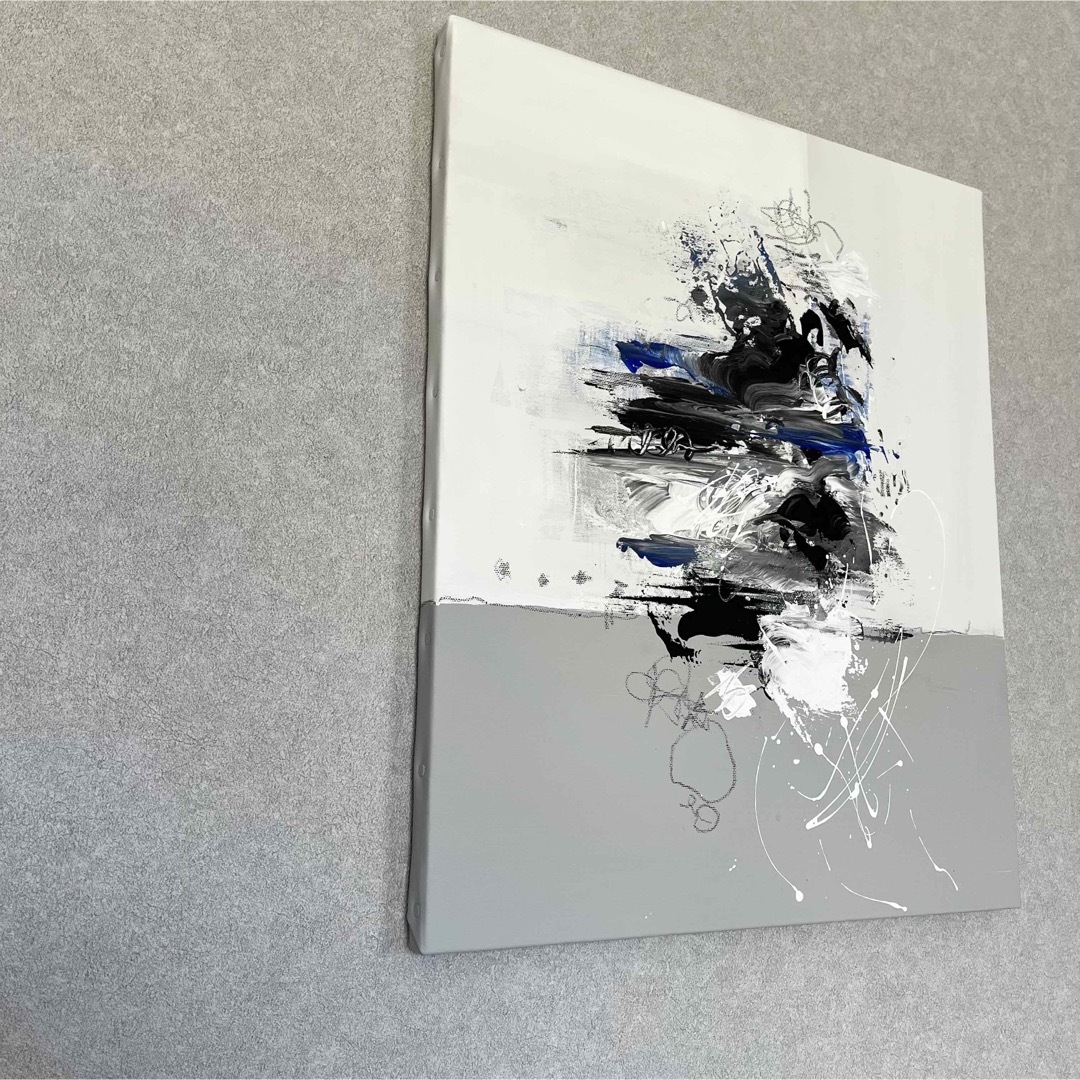 現代アート 45.5×38㎝ 大きめ モダン アートパネル インテリア 抽象画