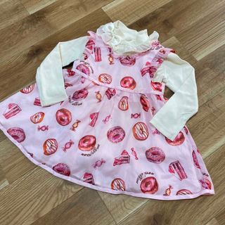 メゾピアノ 子供 ワンピース(女の子)(ピンク/桃色系)の通販 900点