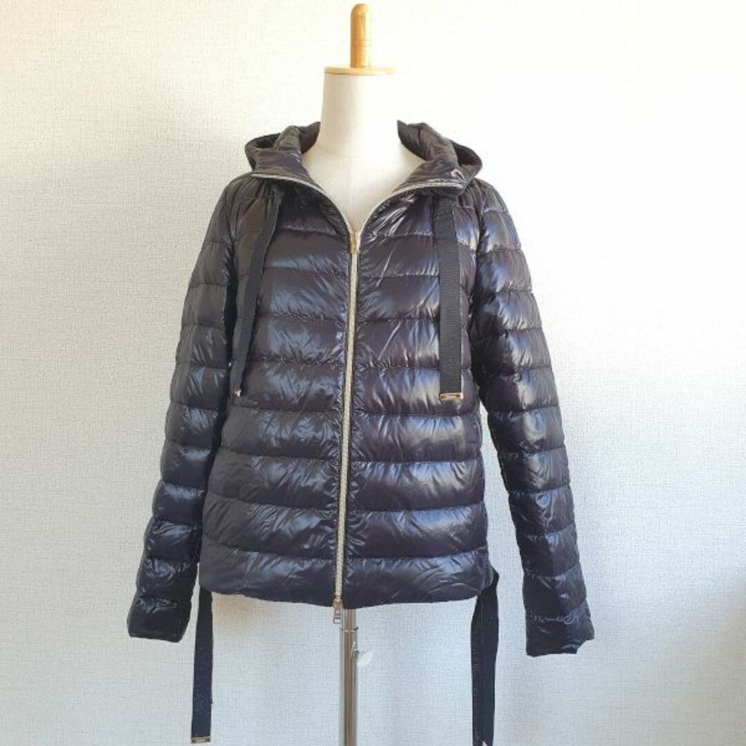 美品】HERNO ヘルノ 切り替えダウン サイズ42-