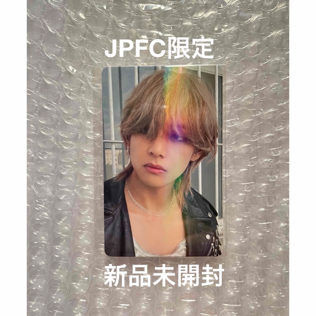 テテ　BTS V  LAYOVER JPFC 購入特典　トレカ