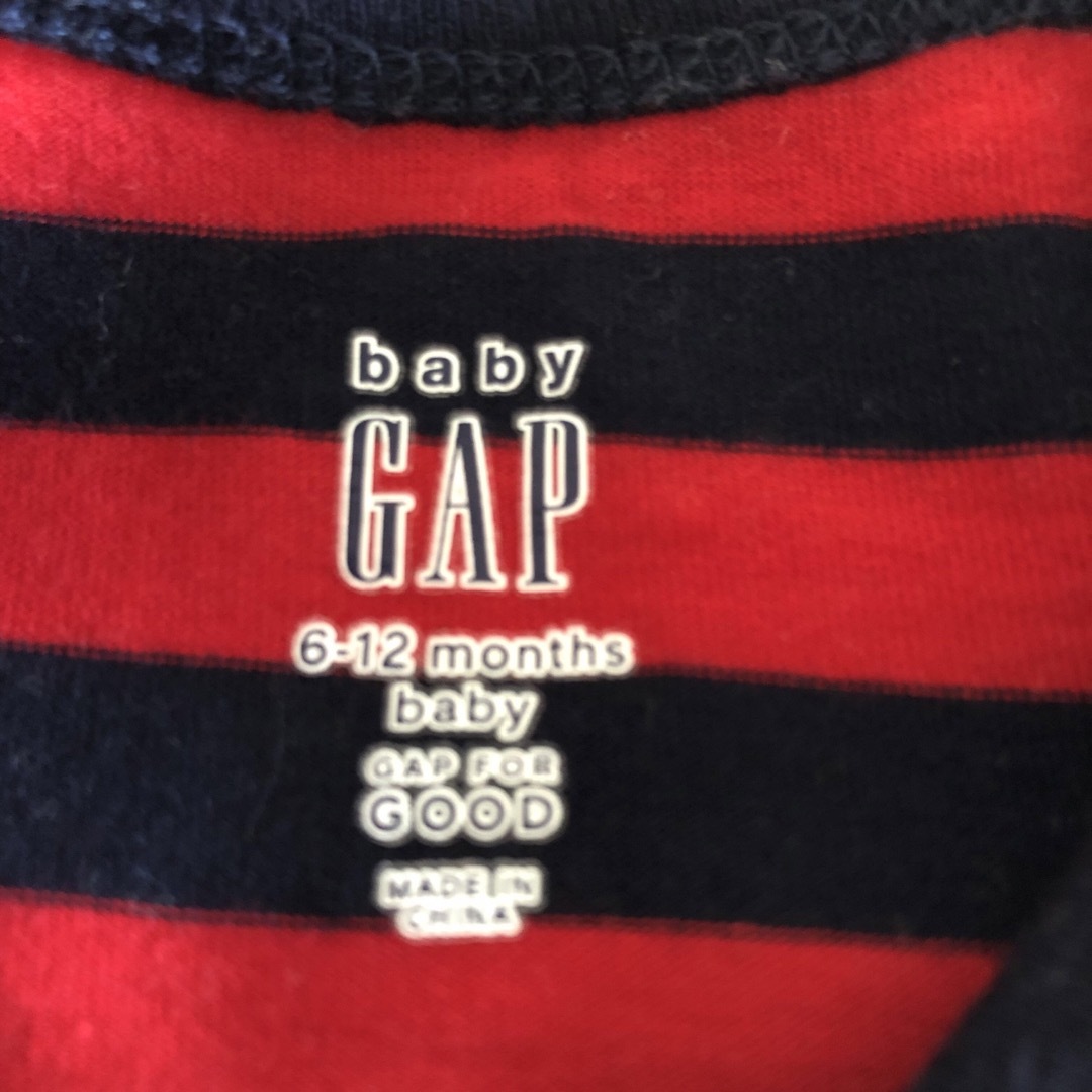 babyGAP(ベビーギャップ)のBabyGAP & NIKE  ベビーロンパース2枚セット キッズ/ベビー/マタニティのベビー服(~85cm)(ロンパース)の商品写真