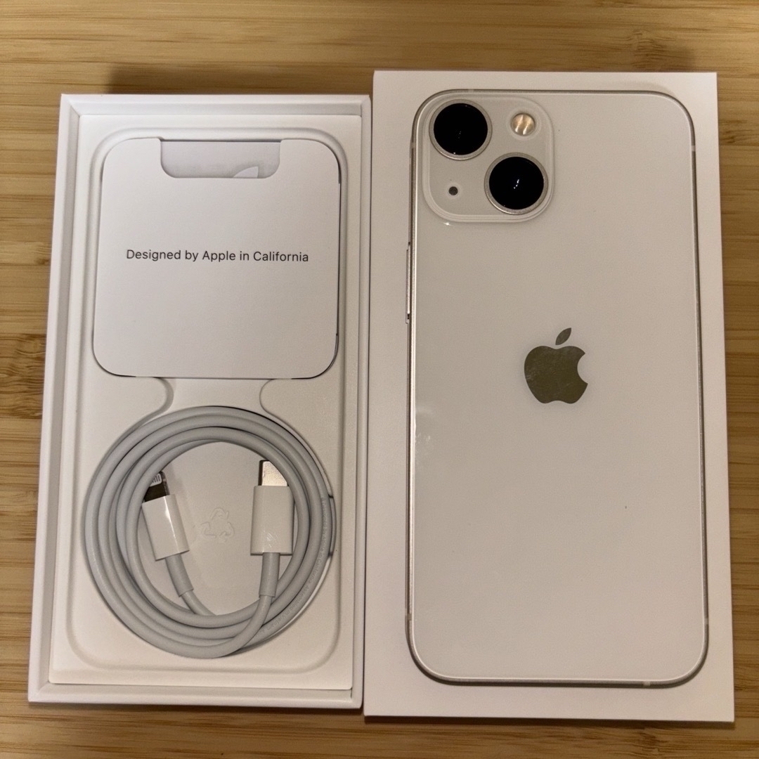 iPhone13mini128GB スターライト　SIMフリー