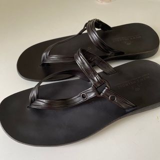 メンズメルローズ(MEN'S MELROSE)のp1344p様専用メンズメルローズトングサンダル美品41サイズイタリア製(サンダル)