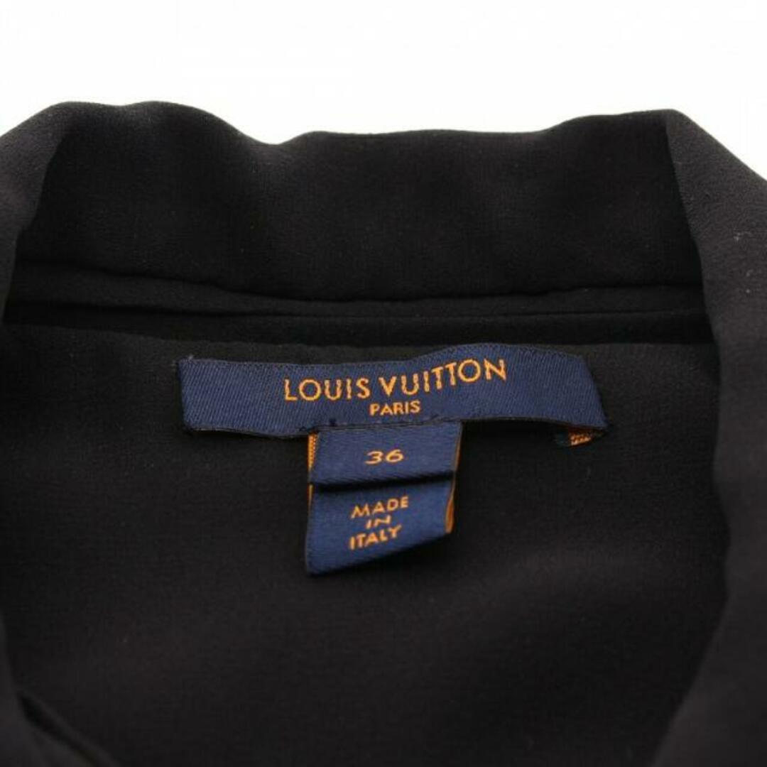 LOUIS VUITTON(ルイヴィトン)の ブラウス ボウタイ シルク ブラック レディースのトップス(シャツ/ブラウス(長袖/七分))の商品写真