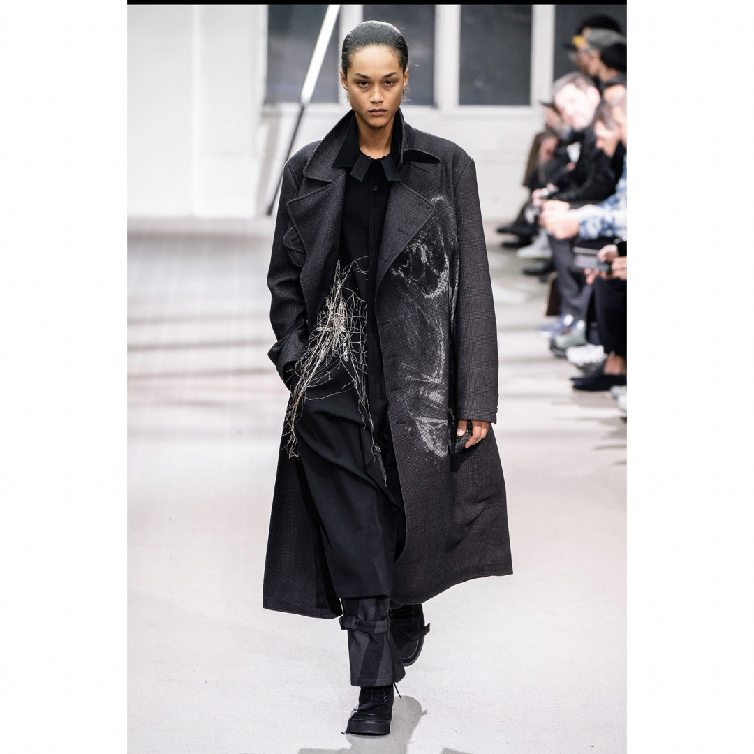 Yohji Yamamoto - 【極美品】19-20AW ヨウジオム look3 抜染コート ...