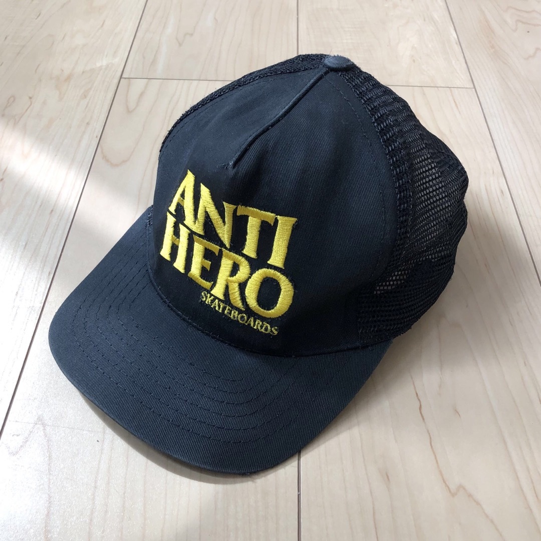 ANTI HERO アンタイヒーロー メッシュキャップ USA製 黒 | フリマアプリ ラクマ