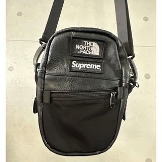 シュプリーム(Supreme)のSupreme ノースフェイスLeather Shoulder Bag (ショルダーバッグ)