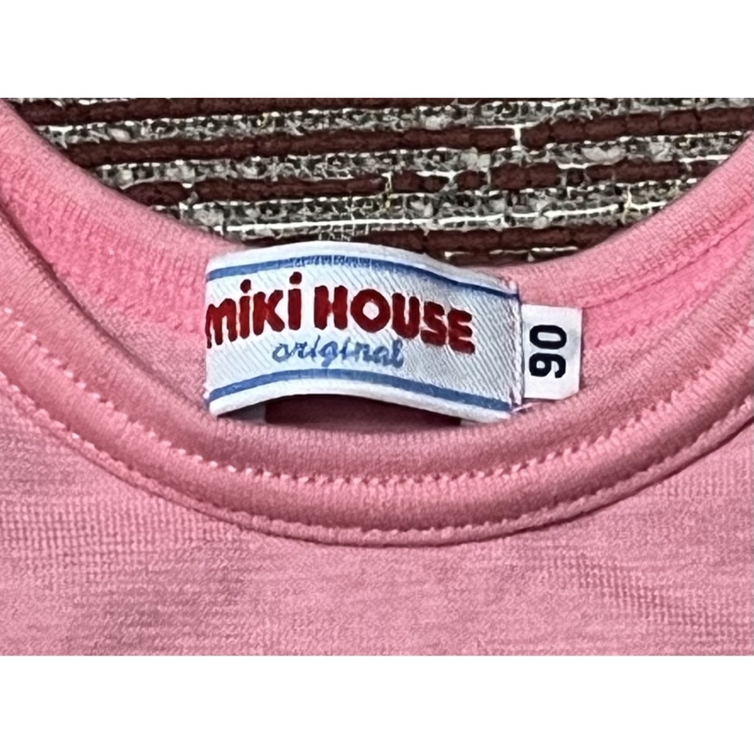 mikihouse(ミキハウス)のミキハウス　ワンピース　タンクトップ　セット　90cm キッズ/ベビー/マタニティのキッズ服女の子用(90cm~)(ワンピース)の商品写真